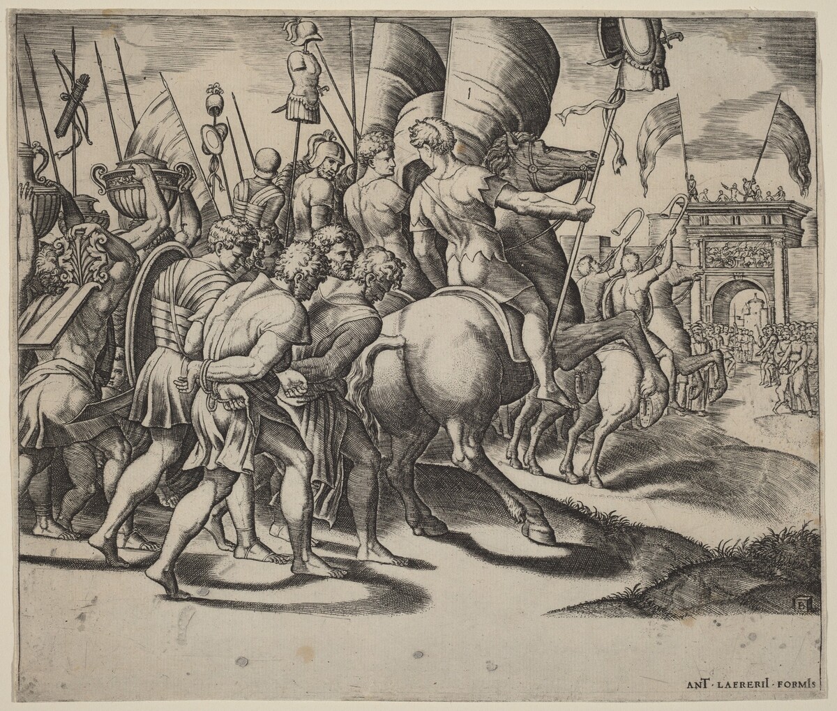 The Triumph of Scipio by Master of the Die