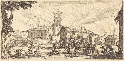 Ravaging and Burning a Village