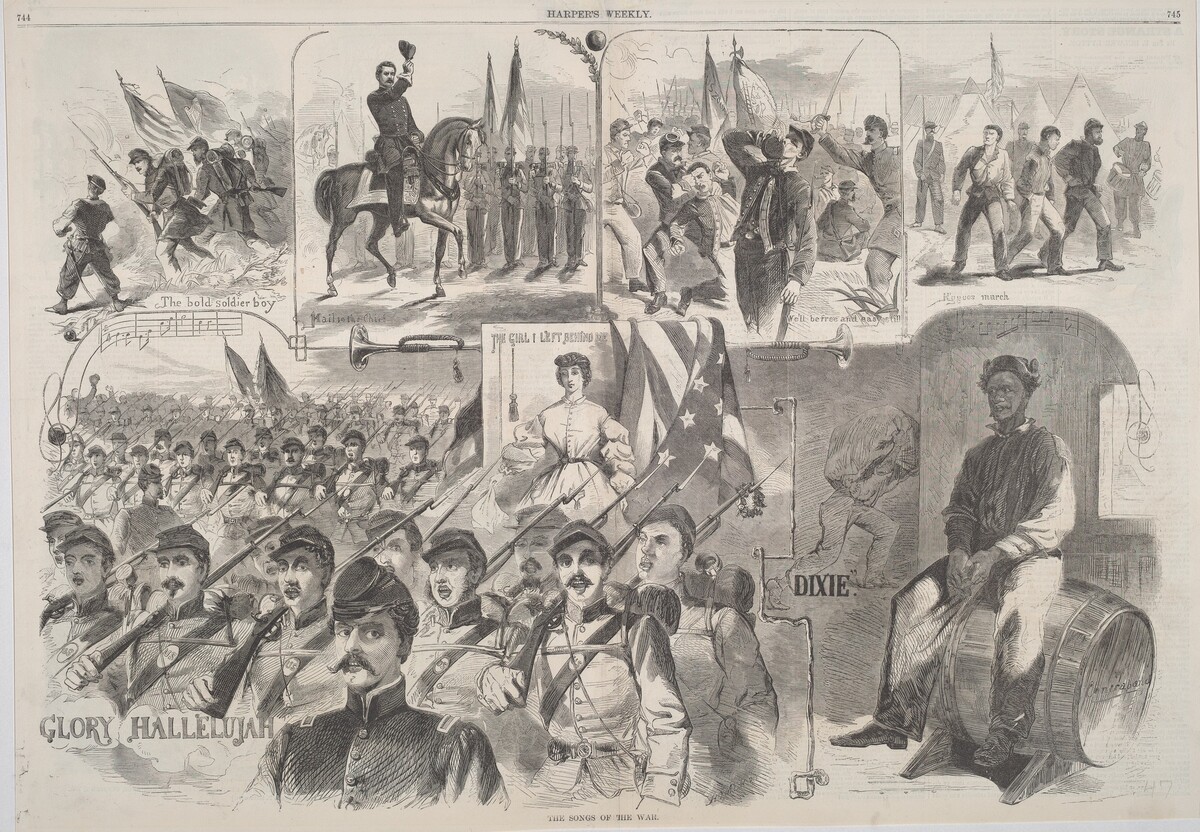 The Songs of War by after Winslow Homer