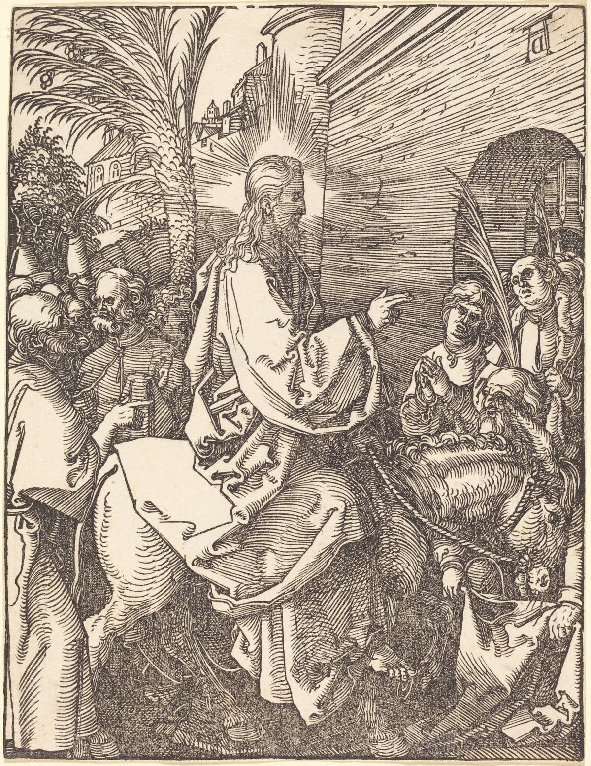 Christ's Entry into Jerusalem by Albrecht Dürer