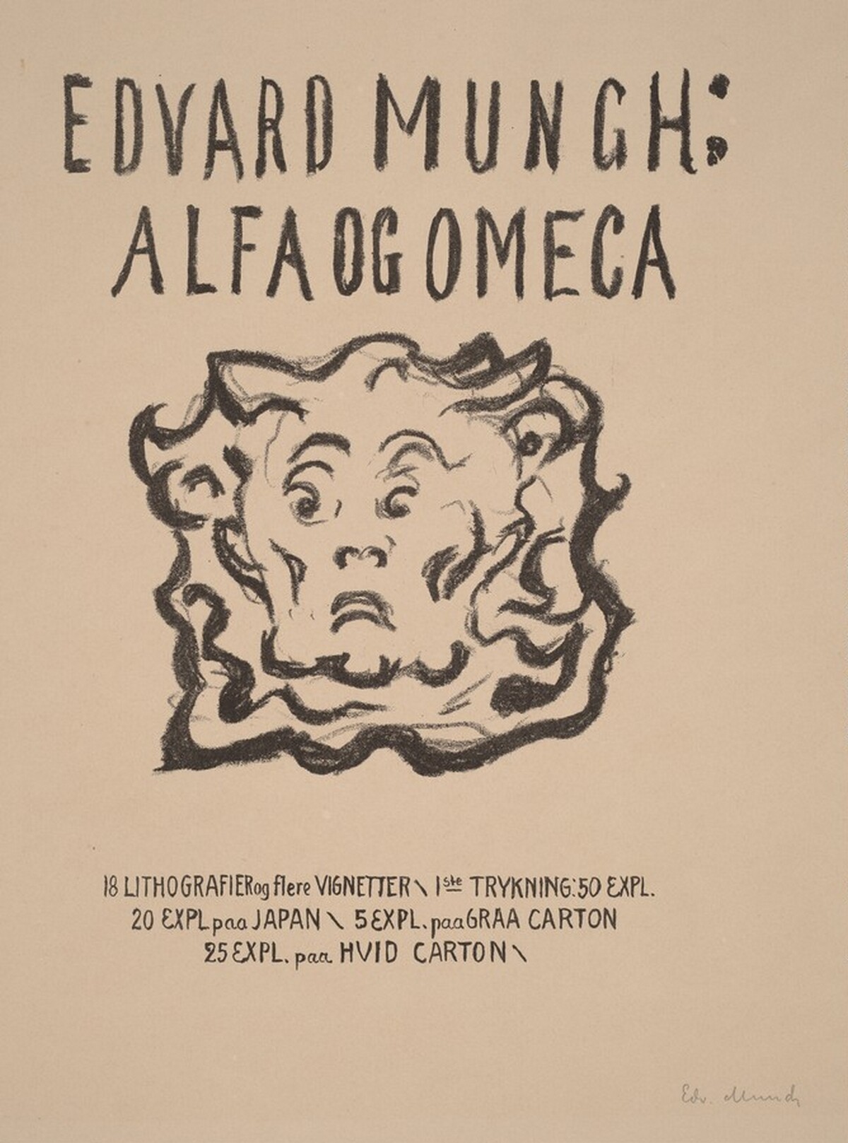 Title Page by Edvard Munch