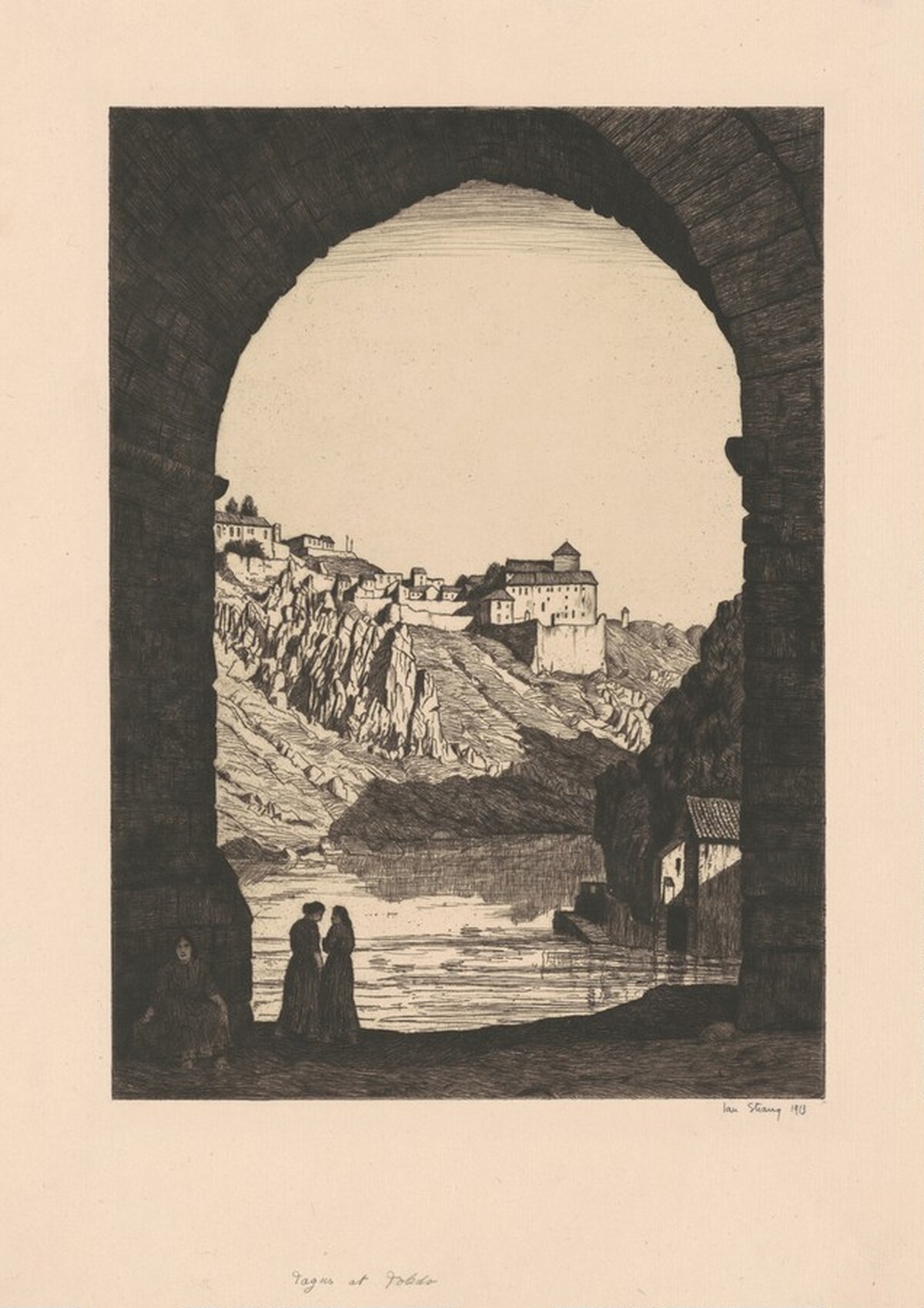 Tagus at Toledo by Ian Strang