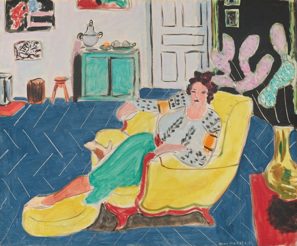 Woman Seated in an Armchair by Henri Matisse