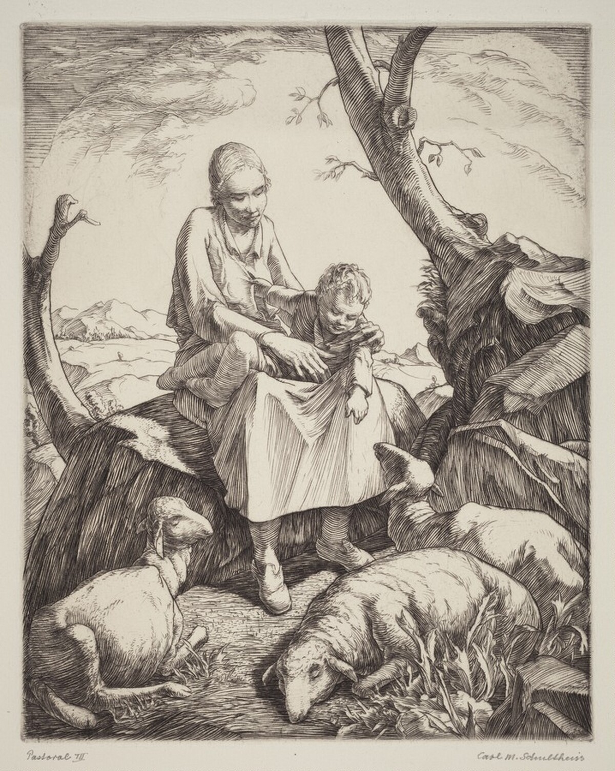 Pastoral III by Carl M. Schultheiss