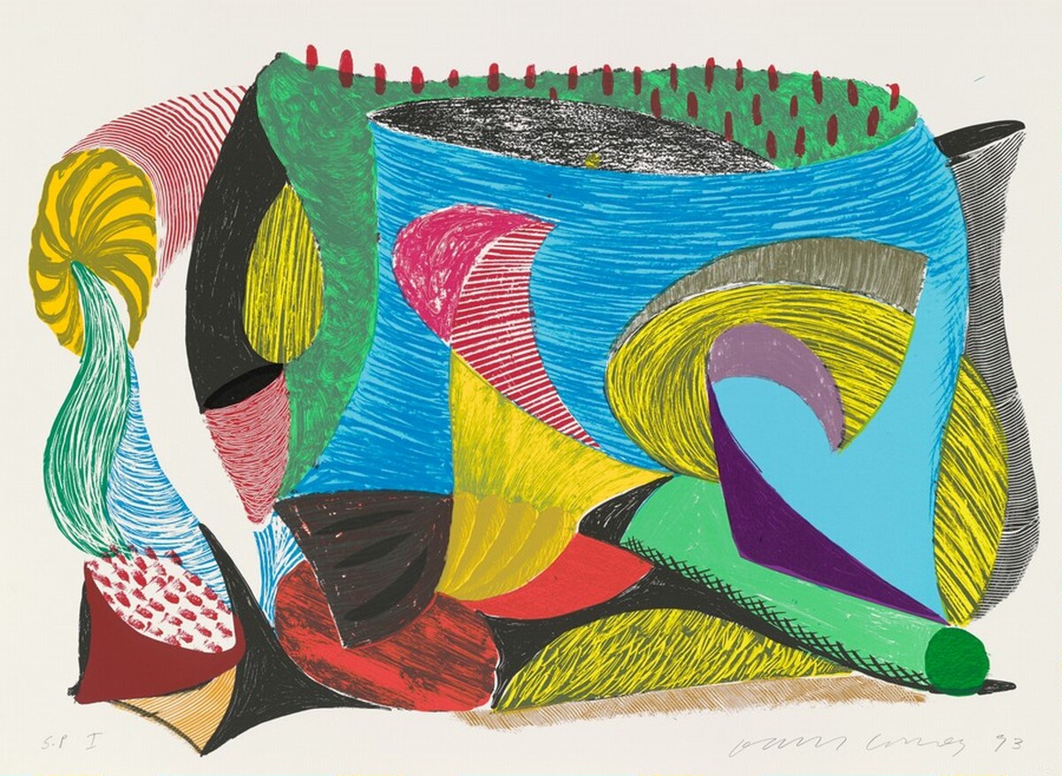 Above and Beyond [special proof] by David Hockney