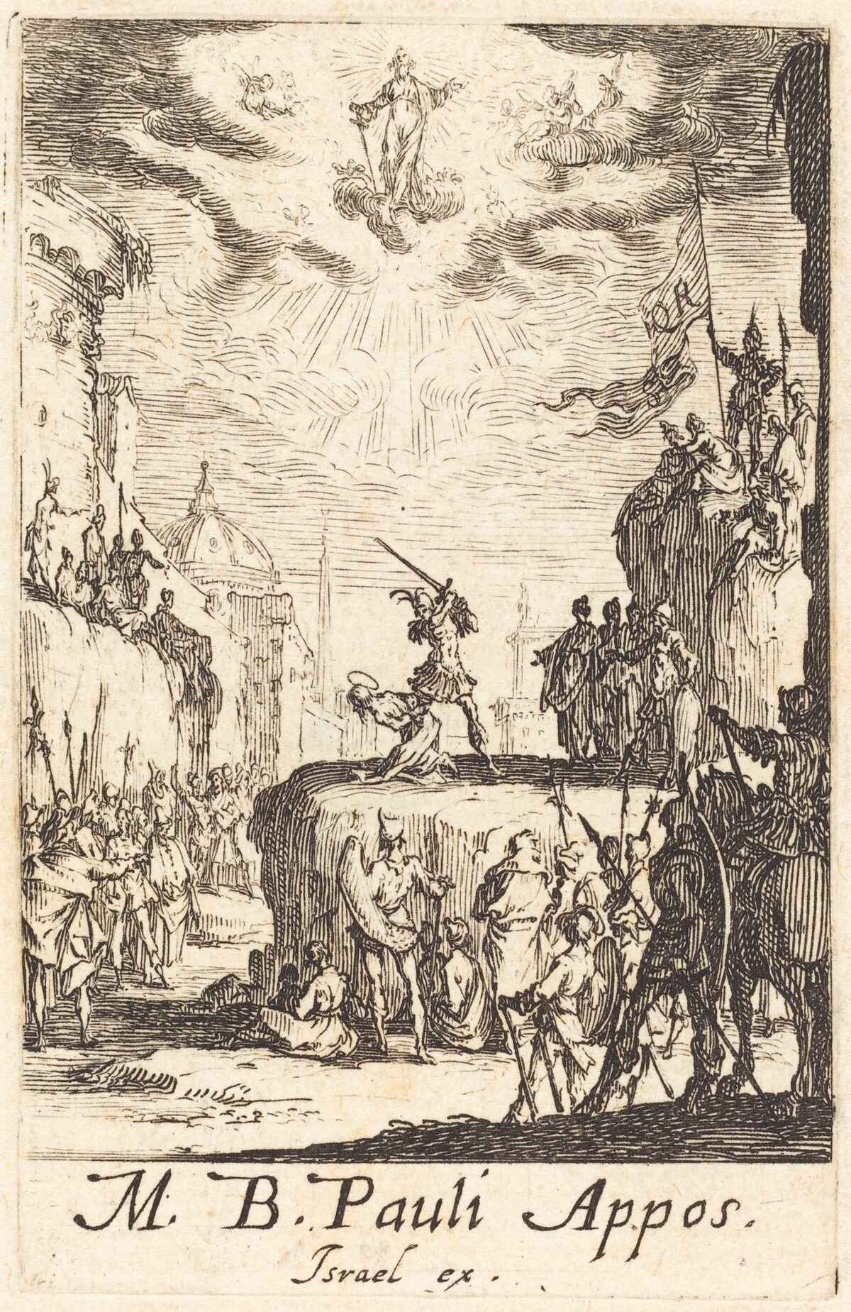 The Martyrdom of Saint Paul by Jacques Callot