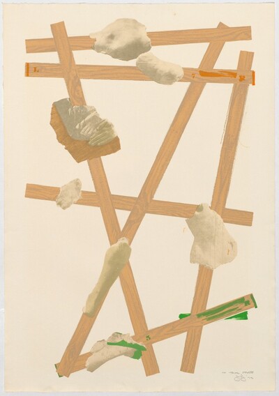 Four Panels from Untitled 1972 [D panel, trial proof 14]