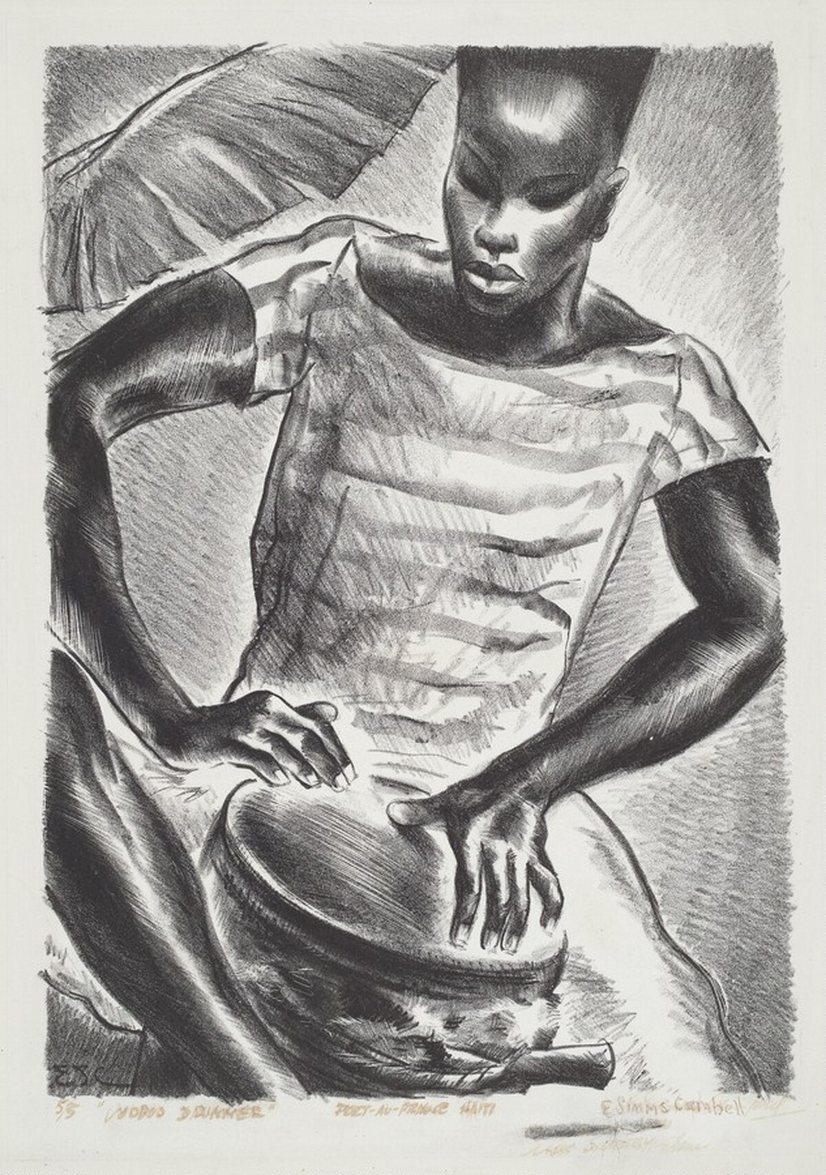 Vodoo Drummer by Elmer Simms Campbell