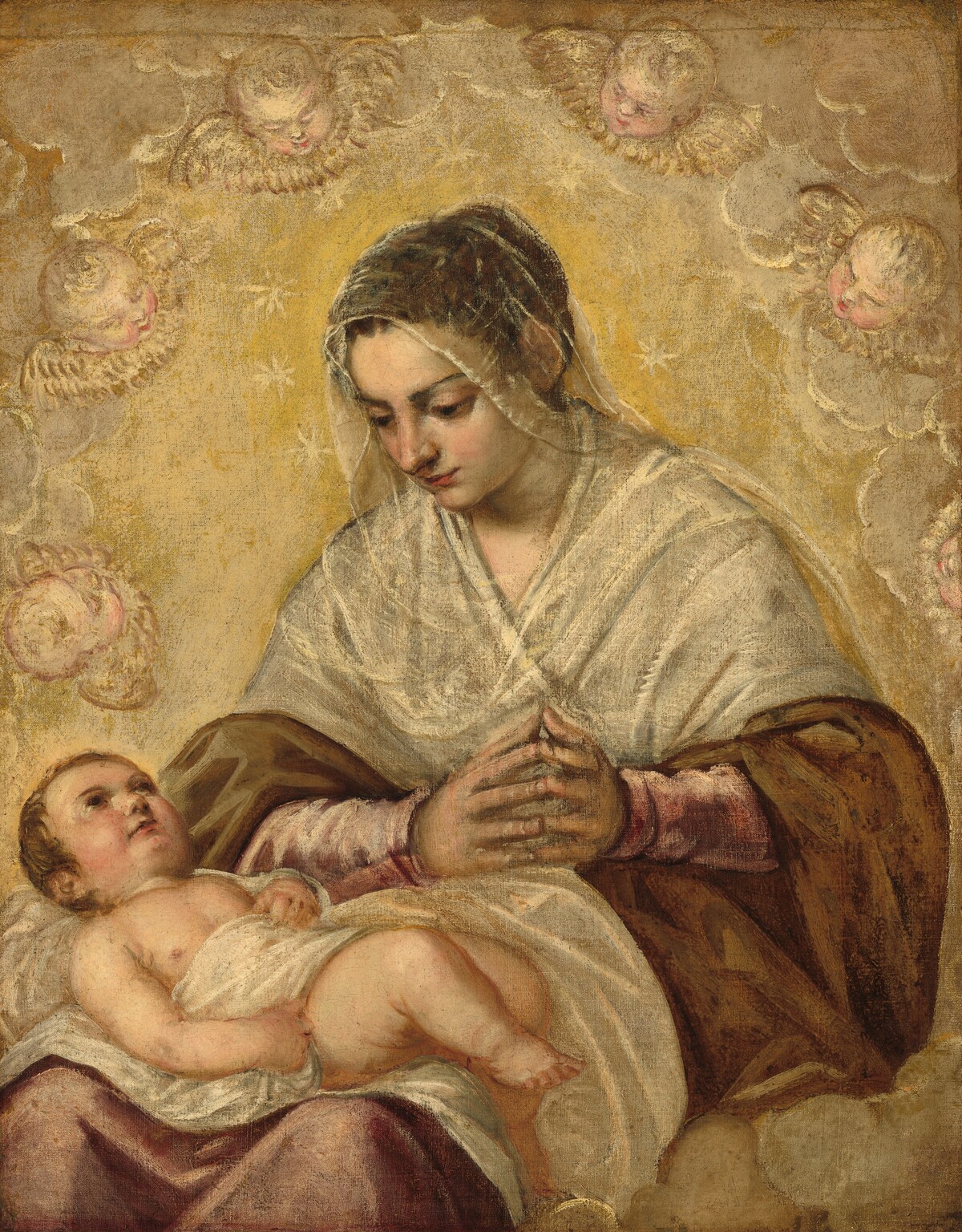 The Madonna of the Stars by Jacopo Tintoretto and Workshop