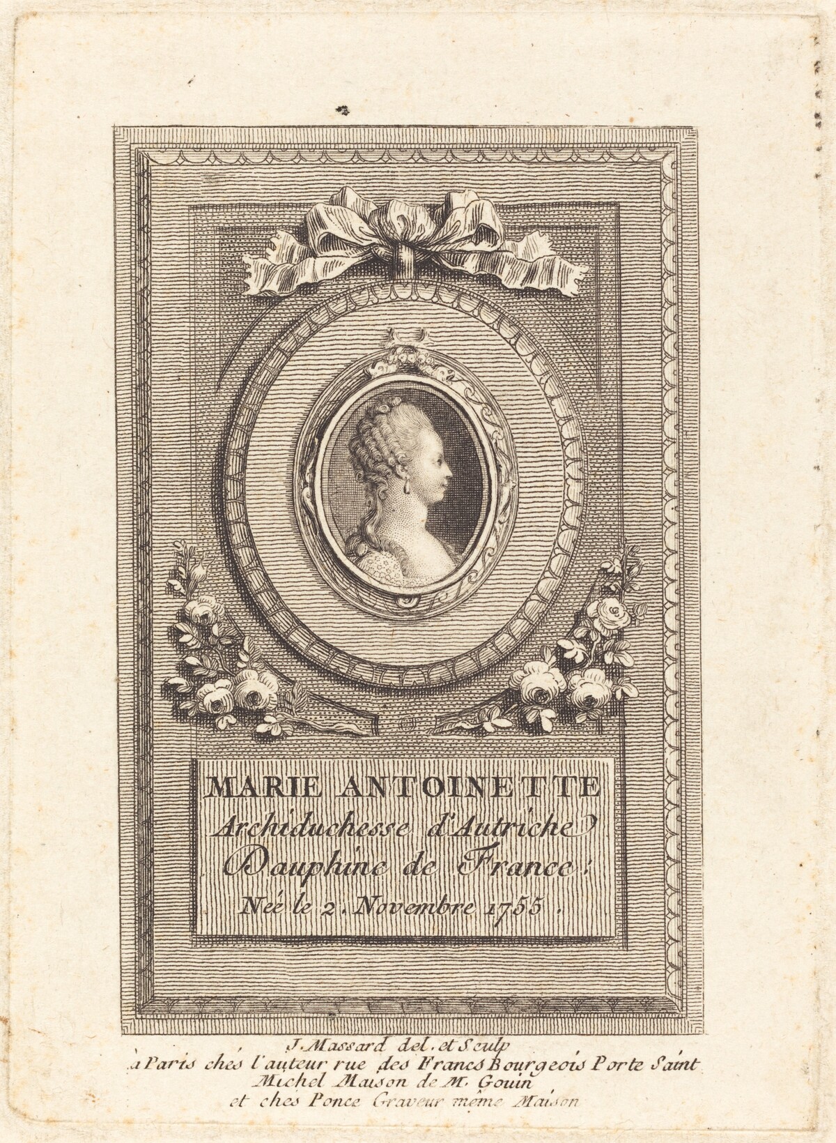 Marie-Antoinette by Jean Massard