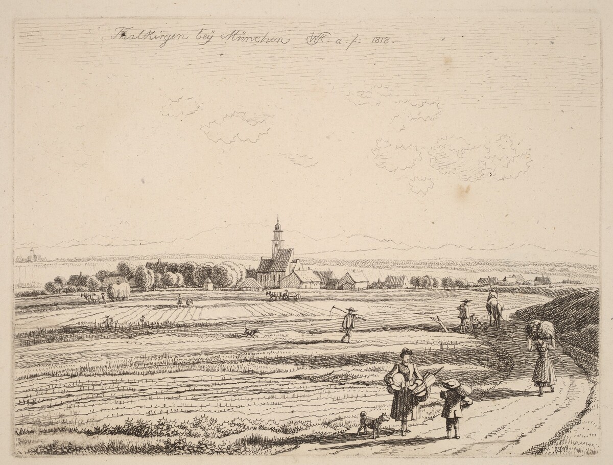 Thalkirchen by Wilhelm von Kobell