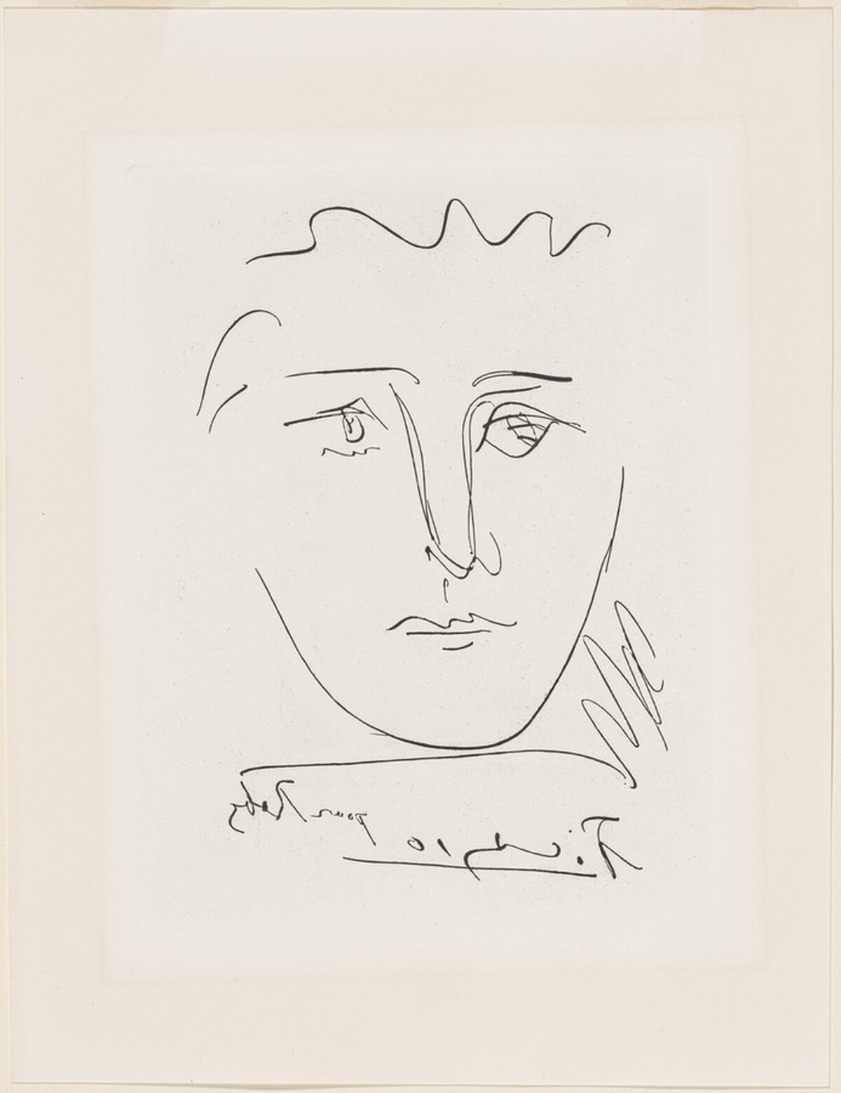 Pour Roby by Pablo Picasso