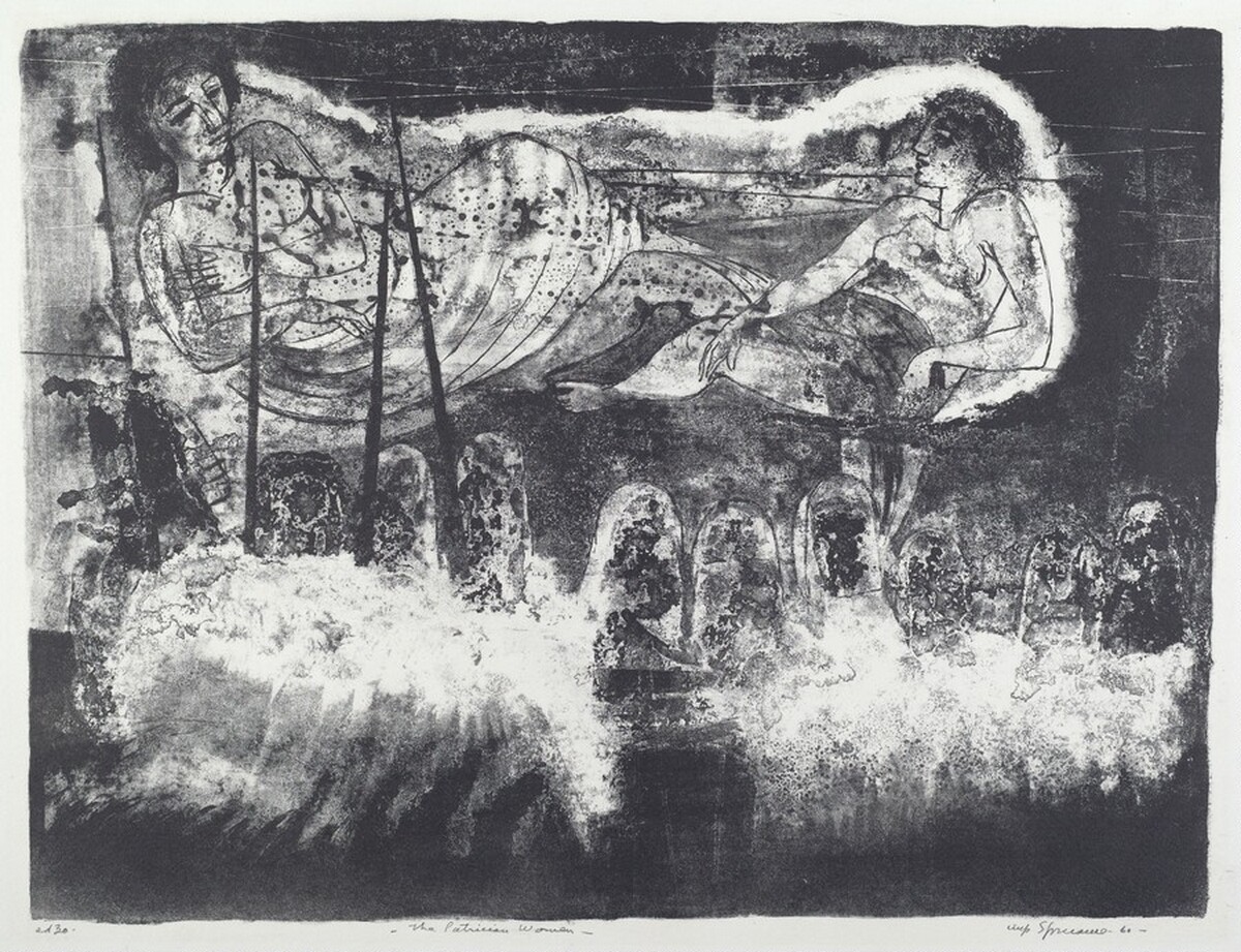 The Patrician Women on Their Terraces by Benton Murdoch Spruance
