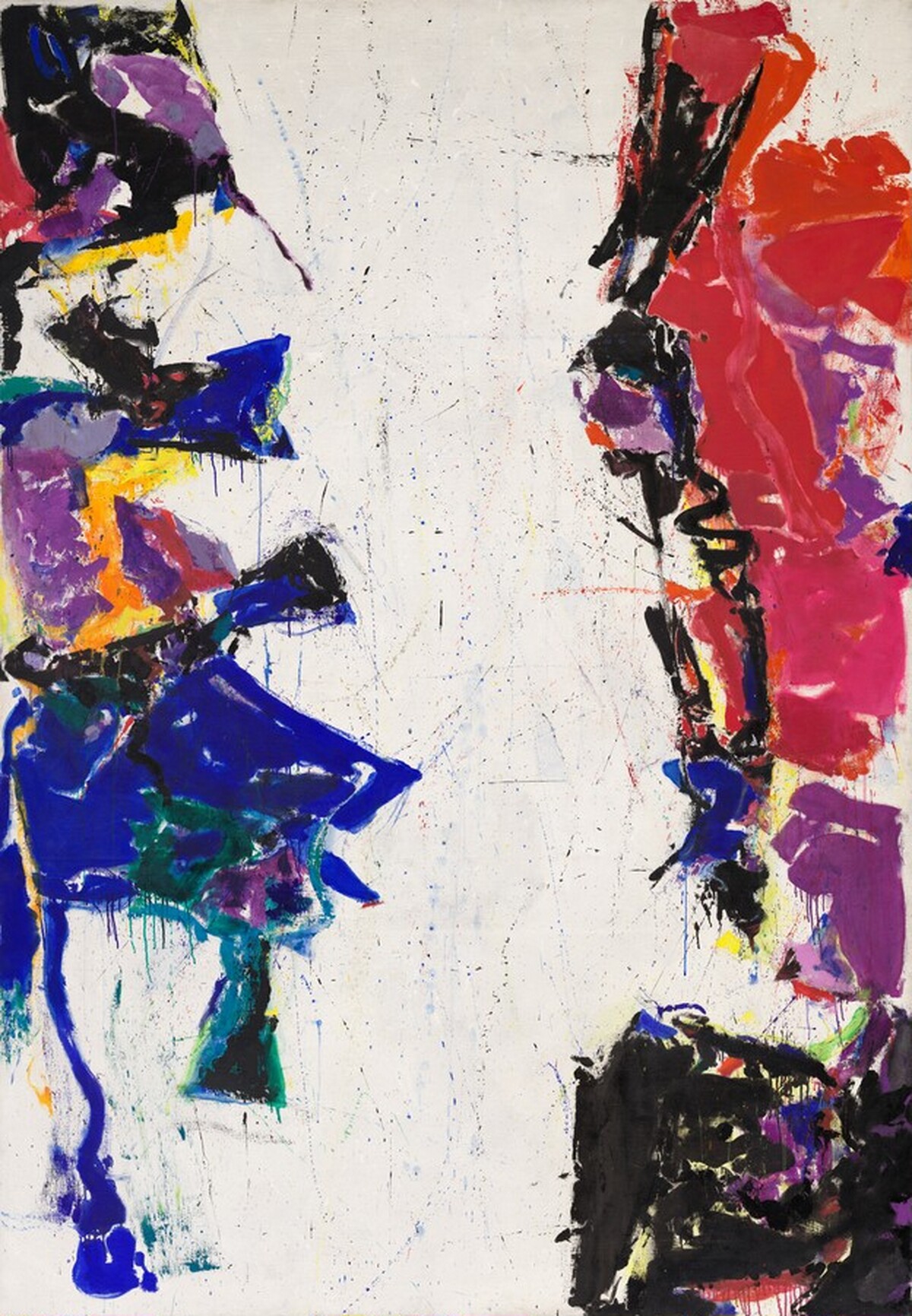 White Line by Sam Francis