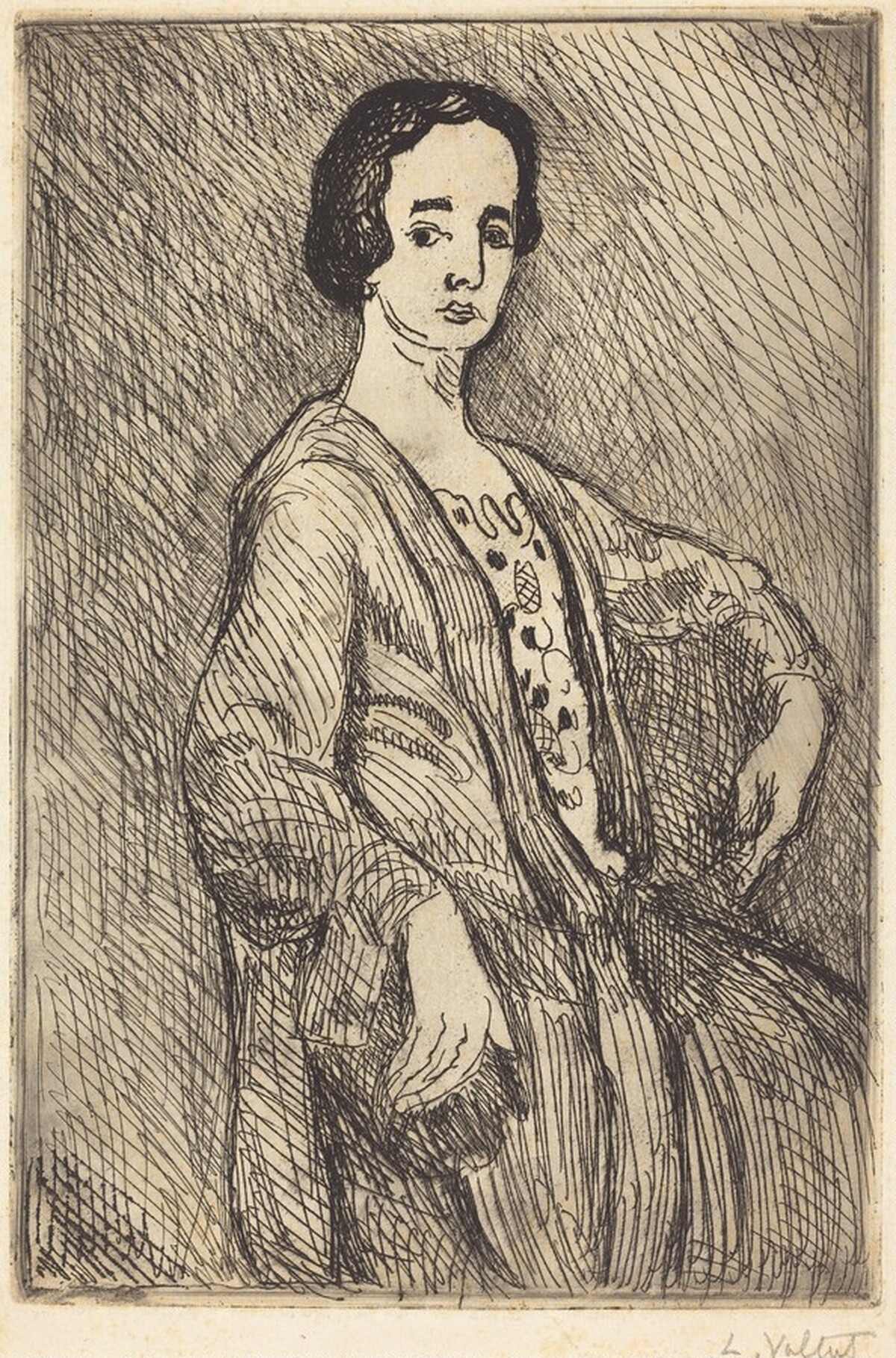 Seated Woman by Louis Valtat
