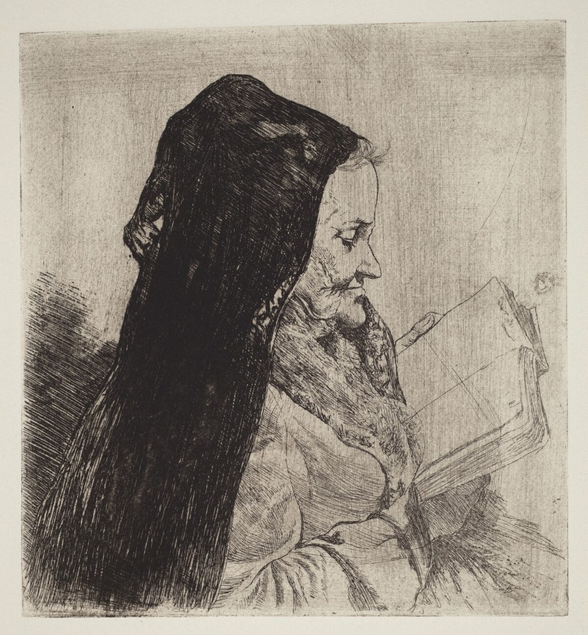 Untitled (Portrait of the Artist's Mother) by Joseph Stella