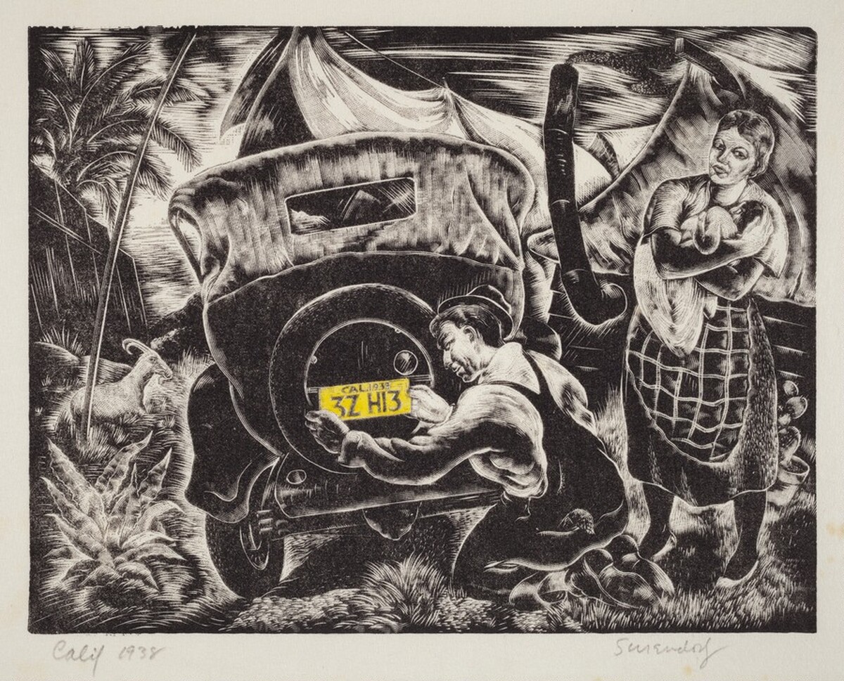 California, 1938 by Charles Frederick Surendorf