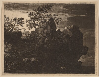 Large Rock at the River