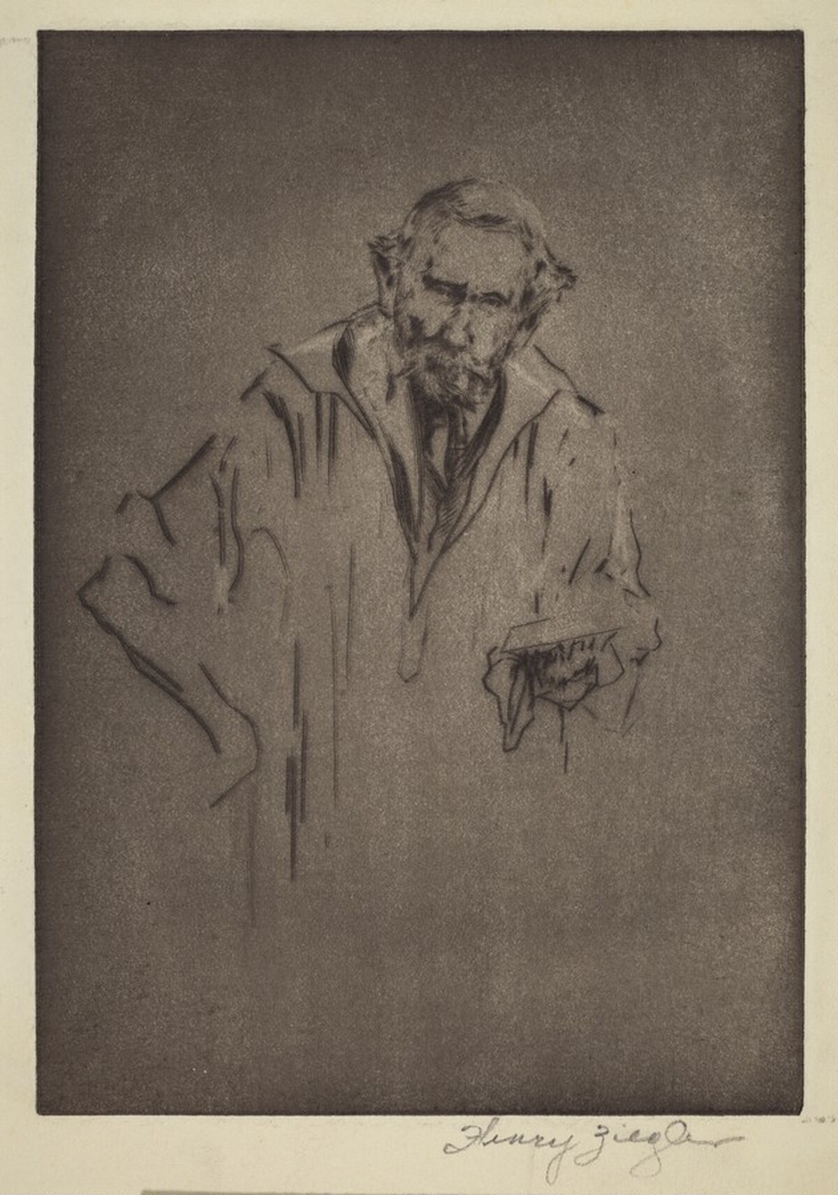 Joseph Pennell by Henry Ziegler
