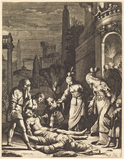 Illustration to Jean Desmarets' "L'Ariane"