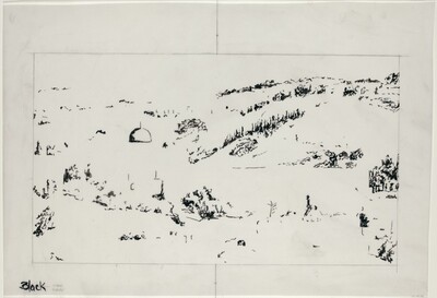 Drawing for "Jerusalem, Temple Mount"
