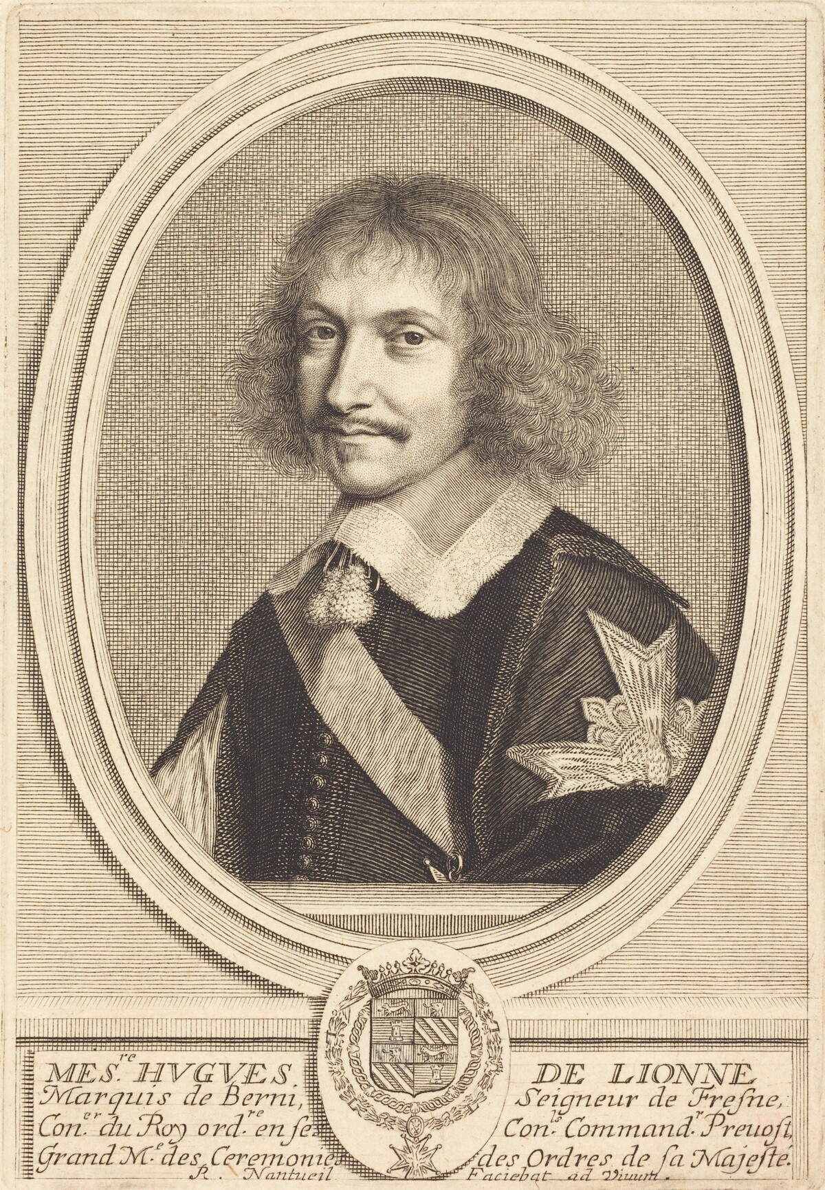 Hugues de Lionne by Robert Nanteuil