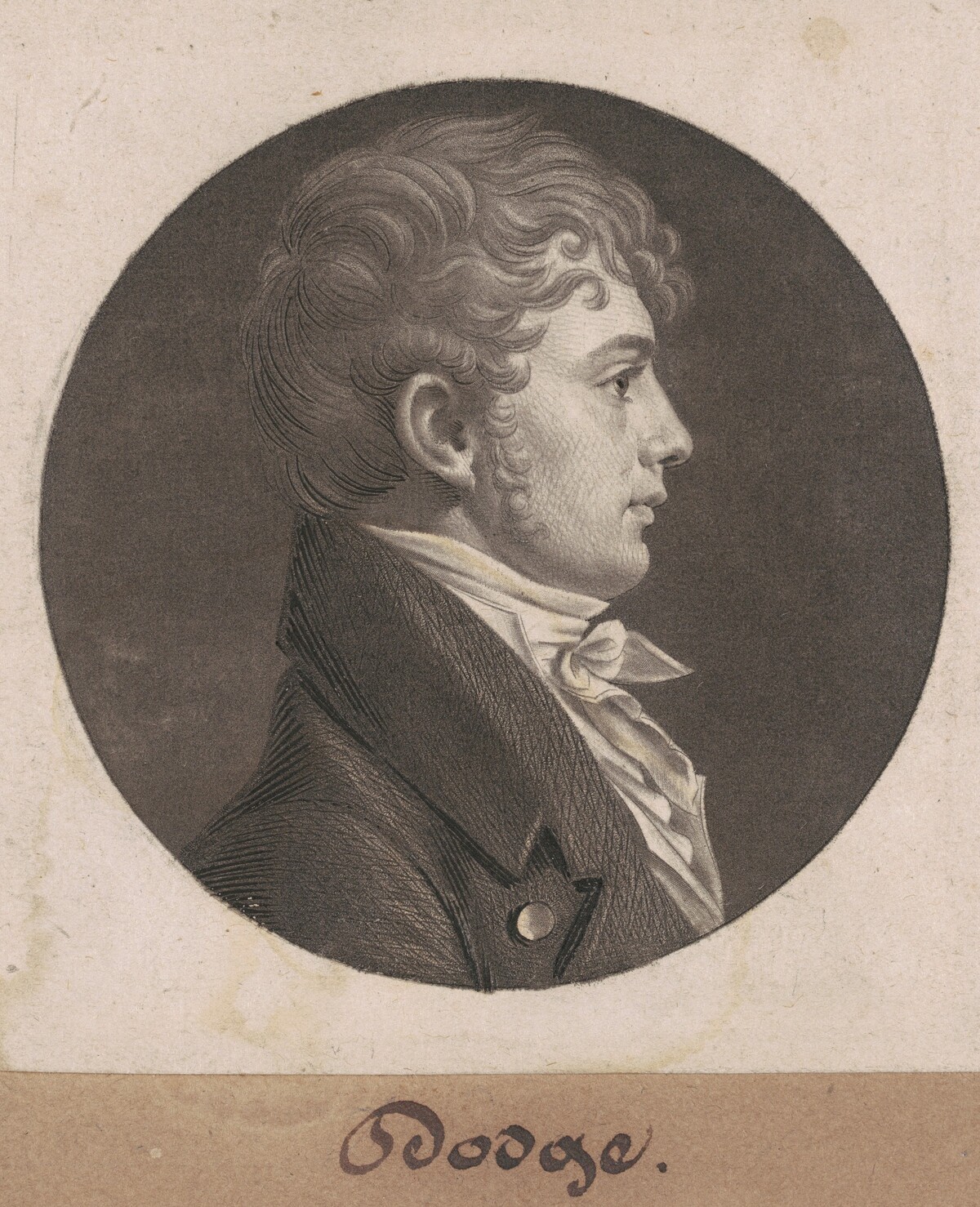 Dodge by Charles B. J. Févret de Saint-Mémin