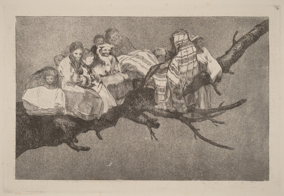 Disparate ridiculo (Ridiculous Folly) by Francisco Goya