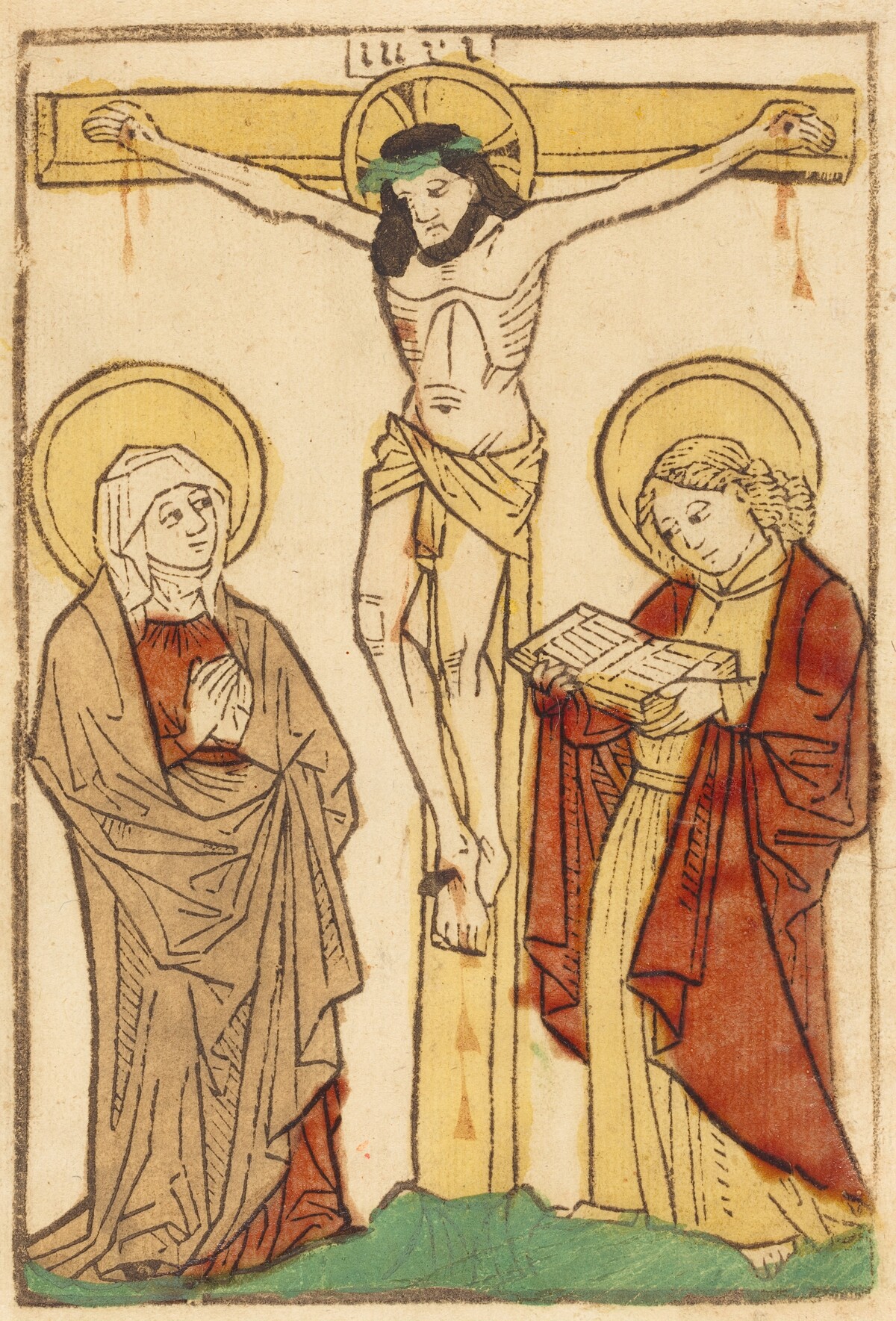 Christ on the Cross by German 15th Century