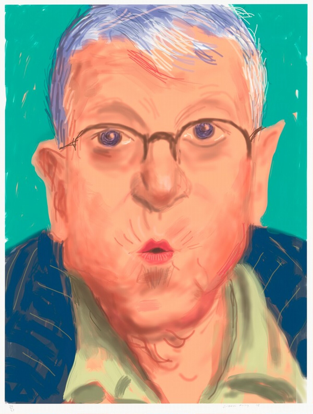 Self Portrait IV by David Hockney