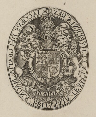 Shield of James I [bottom half]
