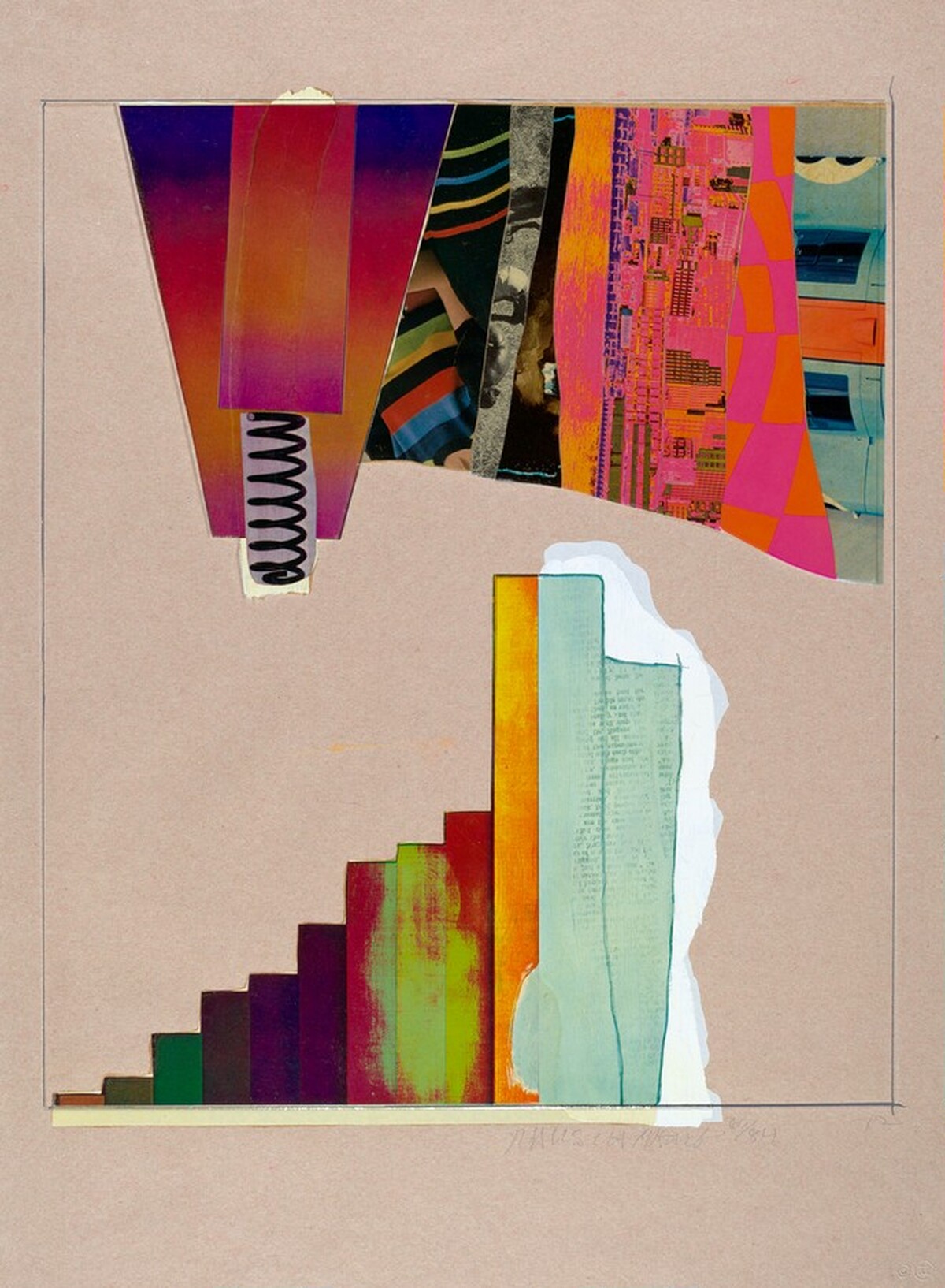 Horsefeathers Thirteen—VII by Robert Rauschenberg