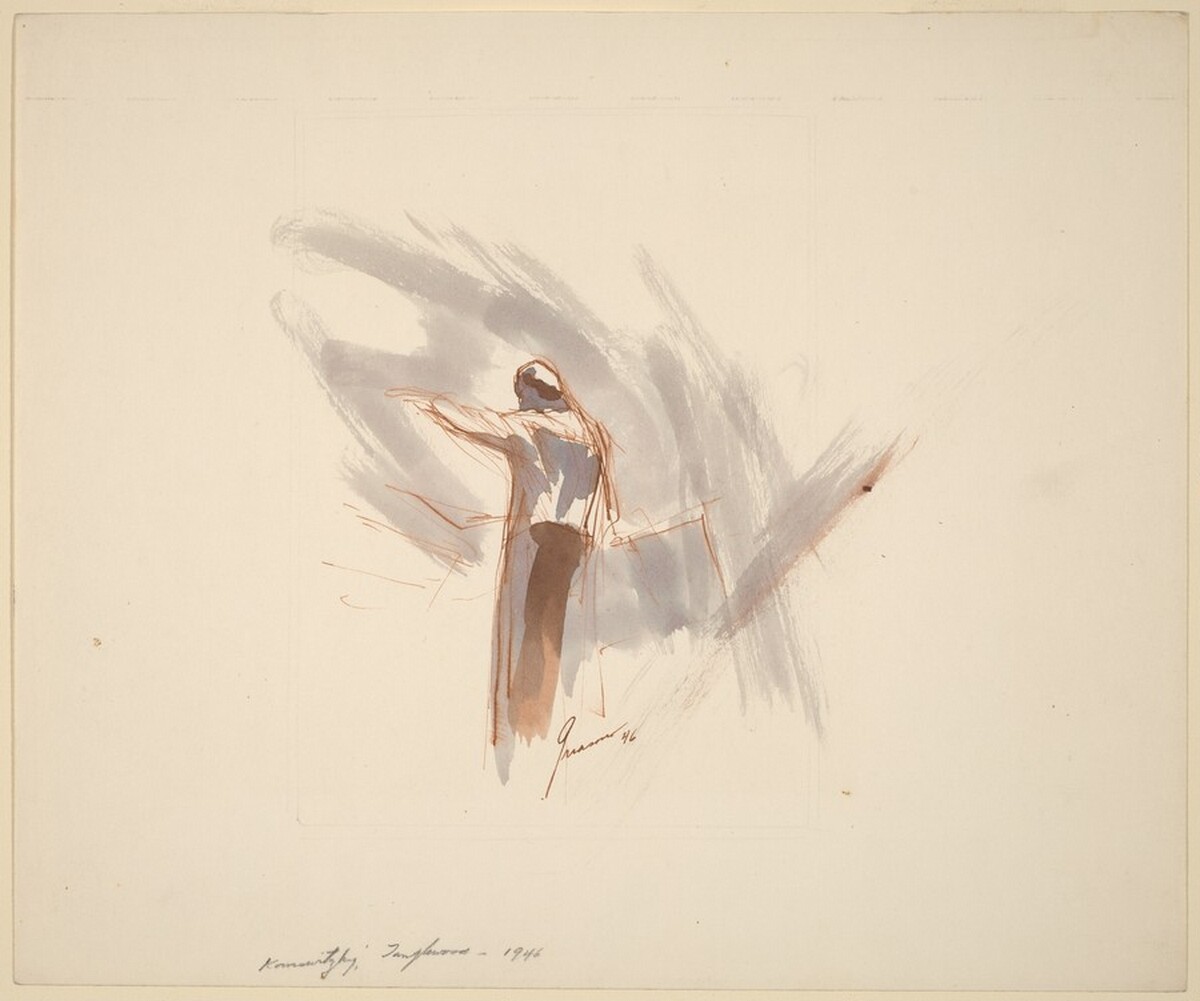 Koussevitzky at Tanglewood by Donald Carlisle Greason