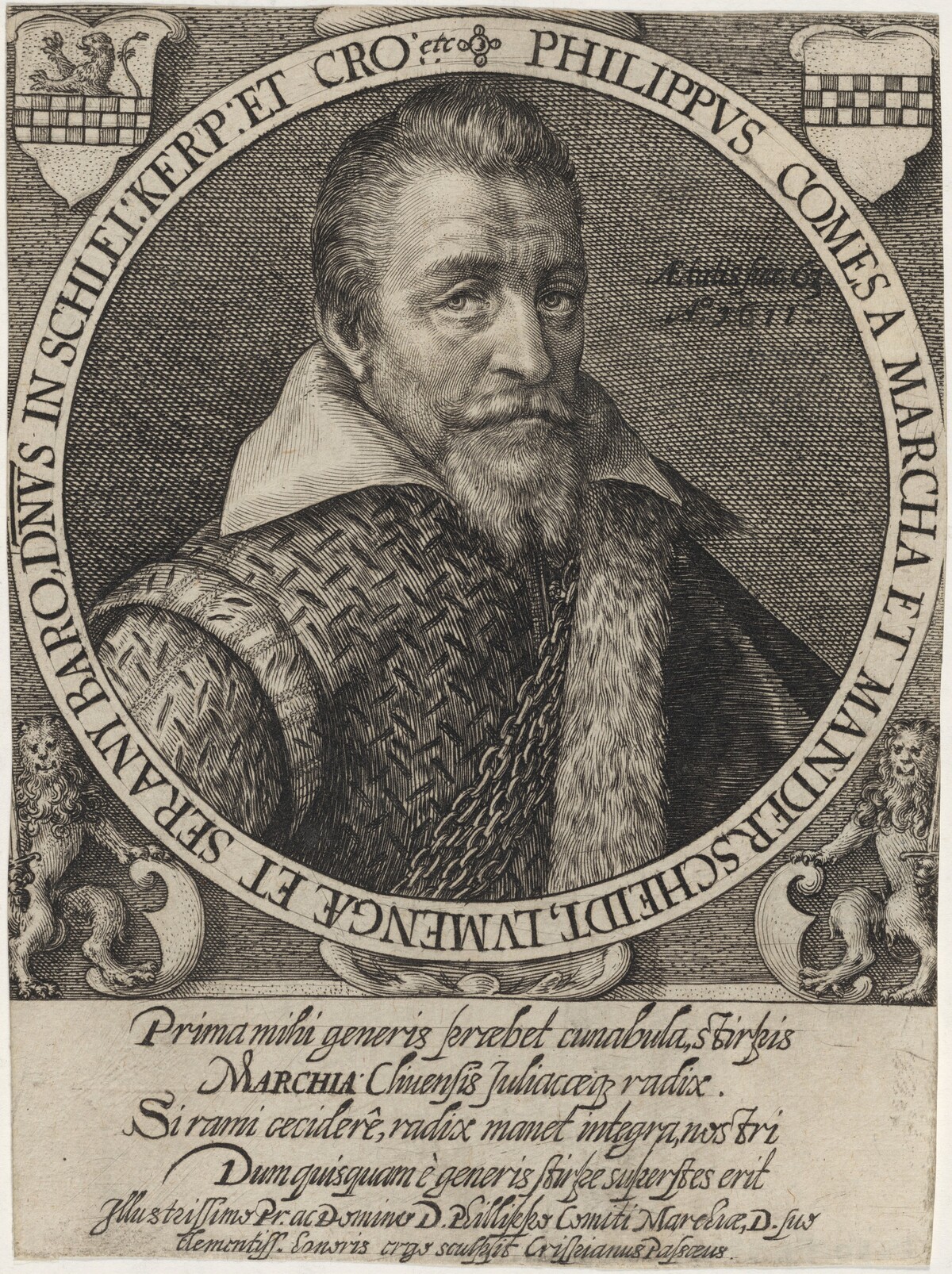 Philip of Cleves and Julich by Crispijn de Passe I