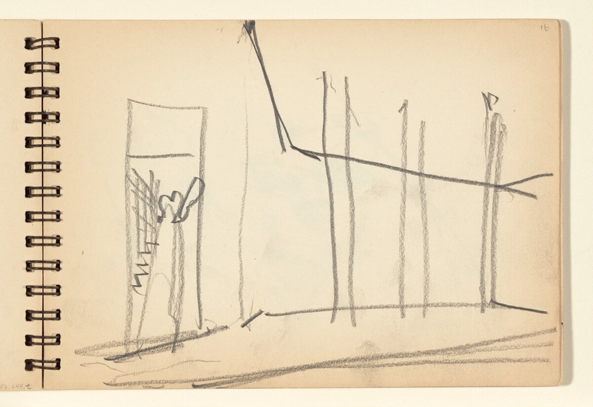 Sketchbook by Mark Rothko