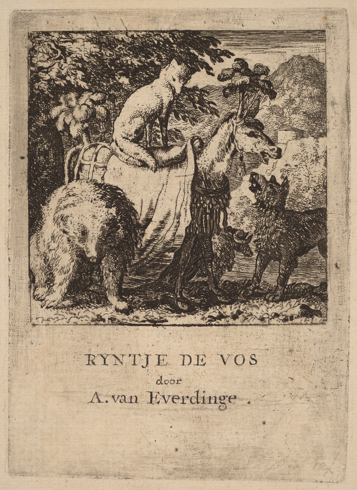 The Triumph of Reynard by Allart van Everdingen