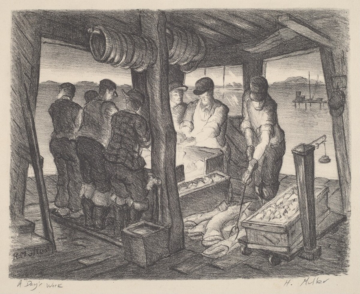 A Day's Work by Hans Alexander Mueller
