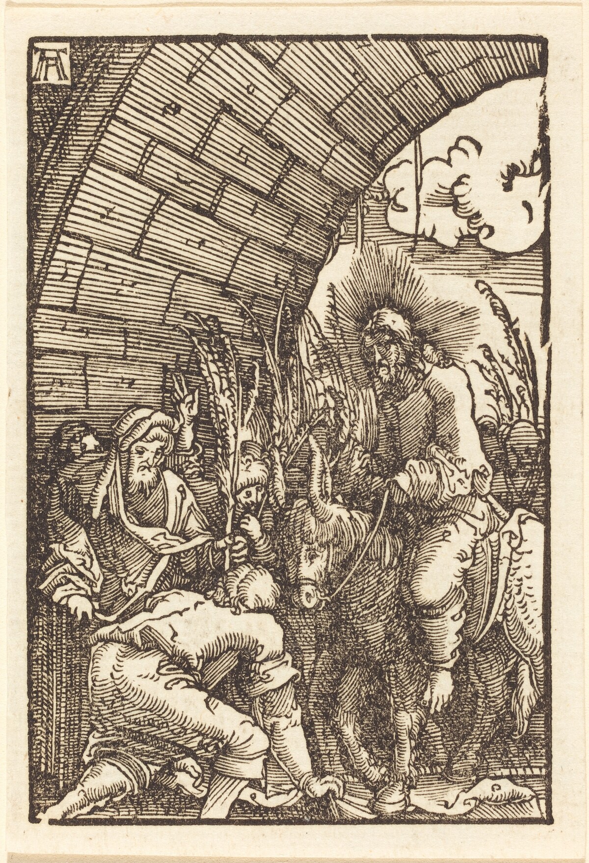 The Entry into Jerusalem by Albrecht Altdorfer