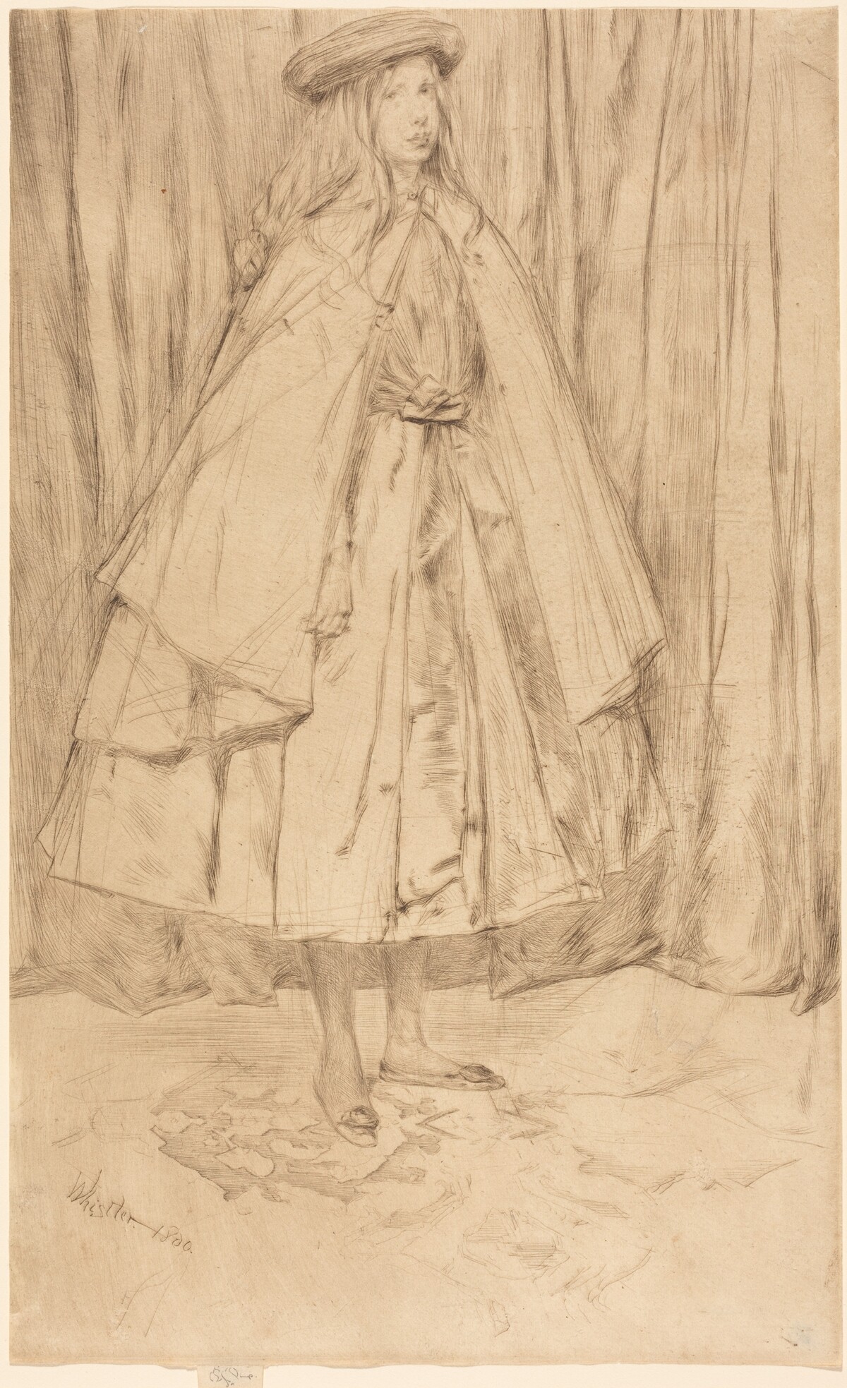 Annie Haden by James McNeill Whistler