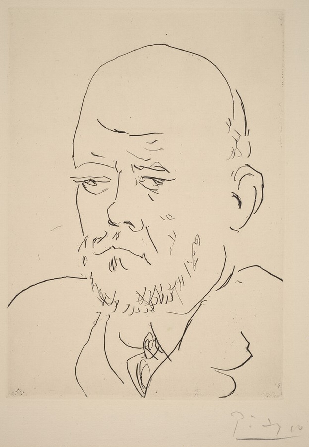 Ambroise Vollard IV by Pablo Picasso