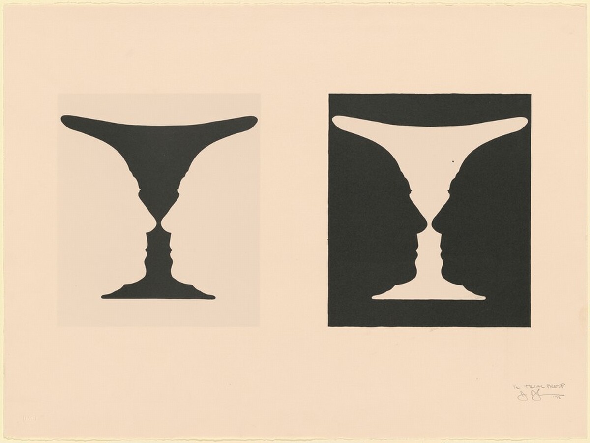 Cups 4 Picasso [trial proof] by Jasper Johns