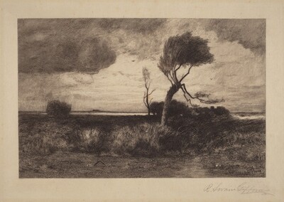 Near the Coast [large plate]