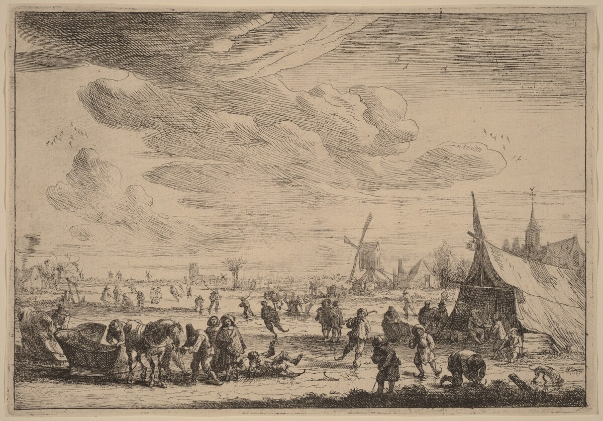 The Skaters by Peeter Bout