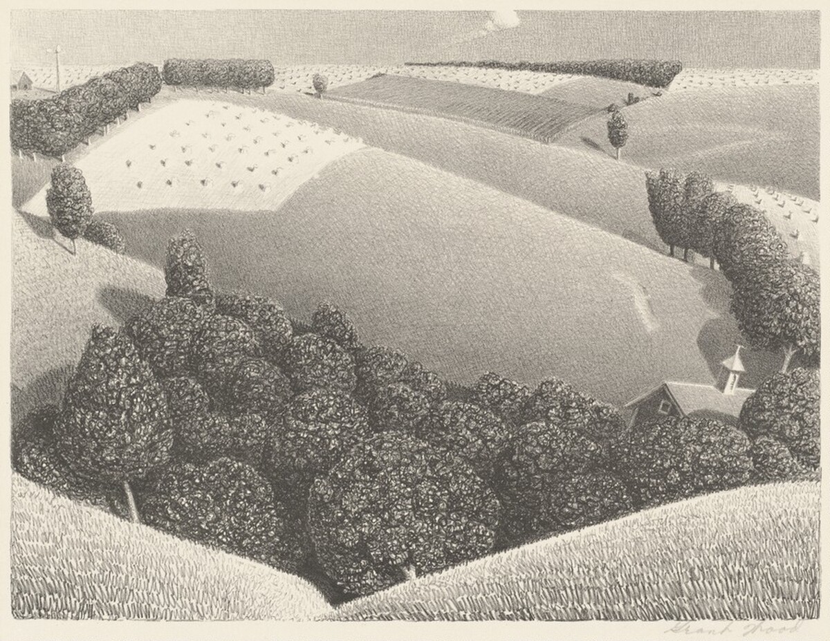 July Fifteenth by Grant Wood