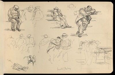 Isabel Bishop Early Sketchbook