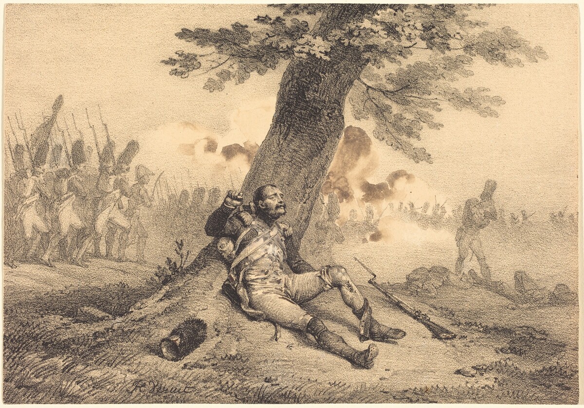Gredin de Sort!... by Horace Vernet