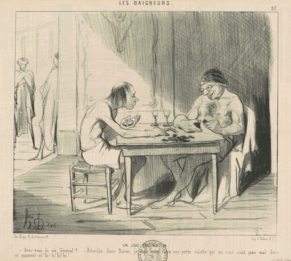 Un joli calembour by Honoré Daumier