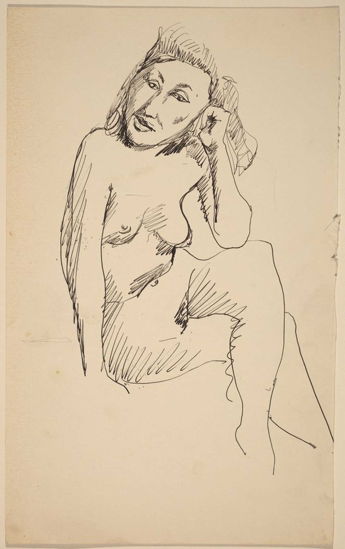 Seated Female Nude by Mark Rothko