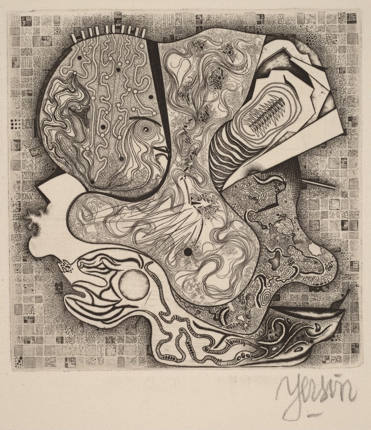 Happy New Year, 1970 (Bonne Annee, 1970) by Albert Edgar Yersin