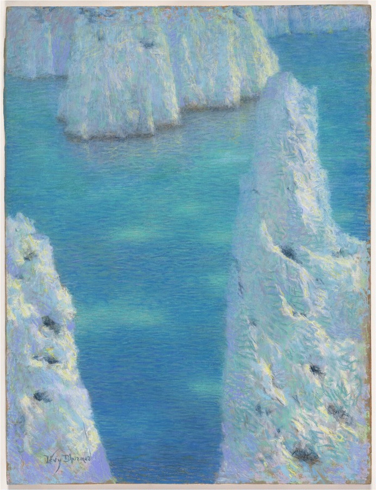 Calanque: Morning by Lucien Lévy-Dhurmer